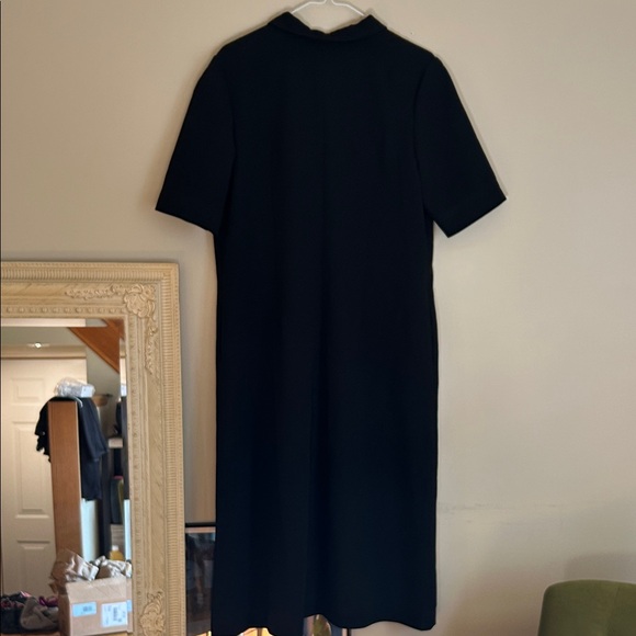 Editions de Robes Black Dress Button-Down Size 12 - Picture 5 of 5